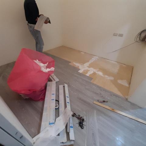 策略室內裝修事業群 - 架高木地板,新店建國路套房 策略室內裝修事業群 - 架高木地板,新店建國路套房