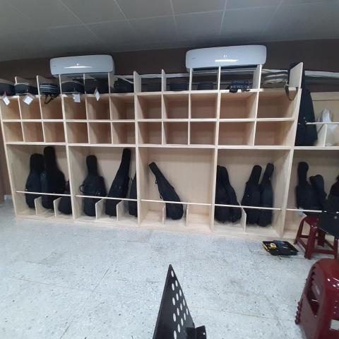 策略室內裝修事業群 - 幸安小學弦樂器實木櫃 策略室內裝修事業群 - 幸安小學弦樂器實木櫃