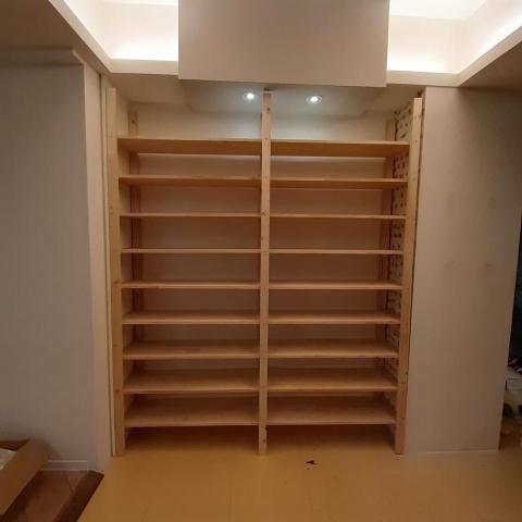 策略室內裝修事業群 - 台北安和,客製實木置物層架 策略室內裝修事業群 - 台北安和,客製實木置物層架