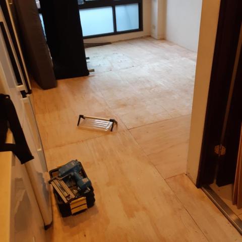 策略室內裝修事業群 - 台北松江路,套房地板更新 策略室內裝修事業群 - 台北松江路,套房地板更新