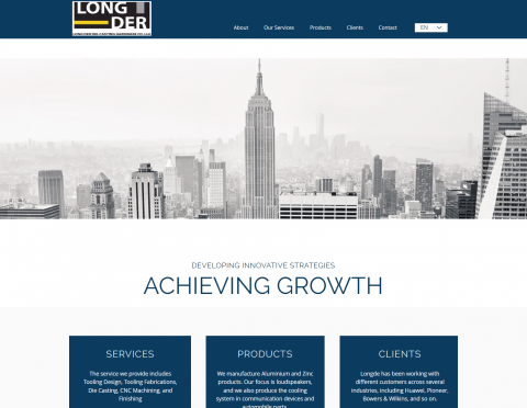 橙泓數位科技有限公司 - 一頁式官方網站建置