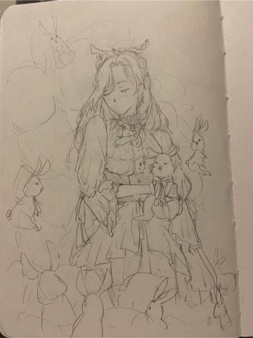 游若妍 - 漫畫教學過程 草圖 游若妍 - 漫畫教學過程 草圖