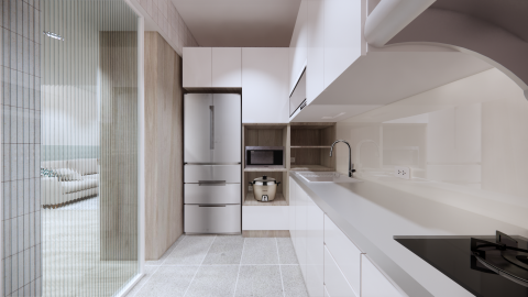 Rose3D效果圖代畫 - 廚房3D渲染