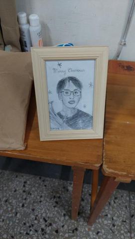 郭允升 - 管樂社長肖像素描