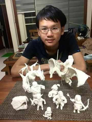 郭允升 - 雕塑興趣