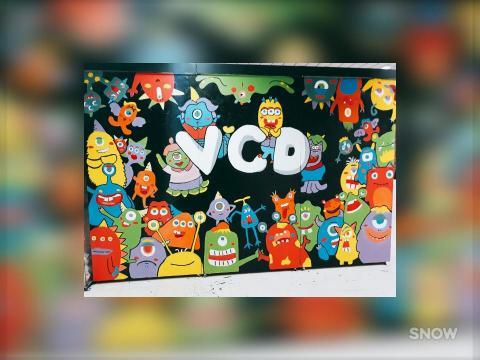 冠婷 - 壁畫繪製