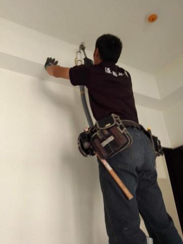 溢鑫水電工程 - 拆除消防管線先預備漏水排放處避免淹水