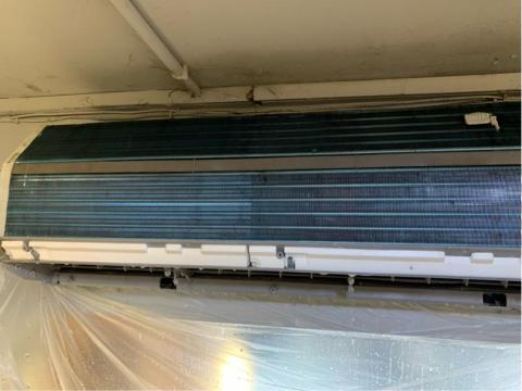 專業冷氣 - 室內機鰭片清洗後