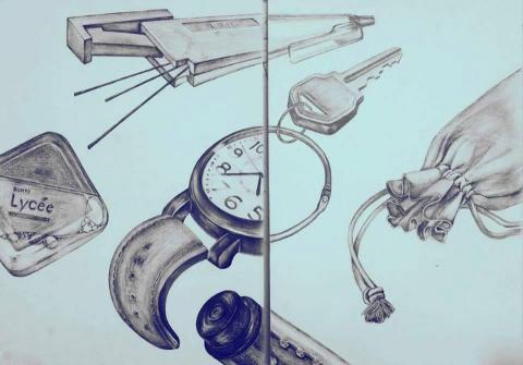 鯨島設計 ::: 52hz - 表現方式｜素描鉛筆
原作尺寸｜八開