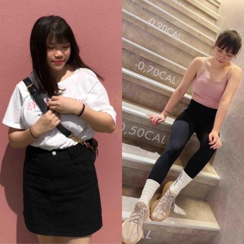 何翊瑄 - -5公斤-5%體脂肪，腰圍-15公分