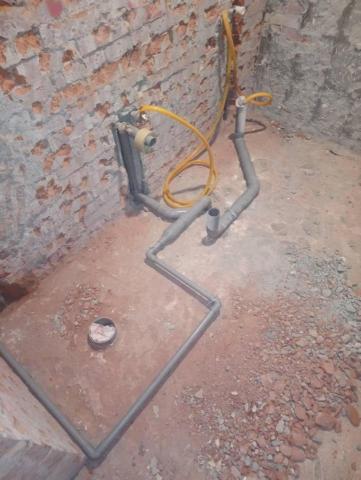 溢鑫水電工程 - 排水移位水平檢測及放水測試流量。