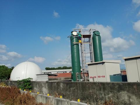 祥祐農業資材有限公司 - 雲林x九畜牧場生物脫硫