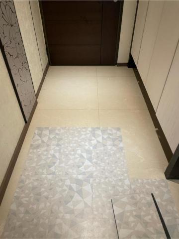 聖辰地板設計(塑膠地板代工達人賴桑) - 原地面是石英磚 聖辰地板設計(塑膠地板代工達人賴桑) - 原地面是石英磚