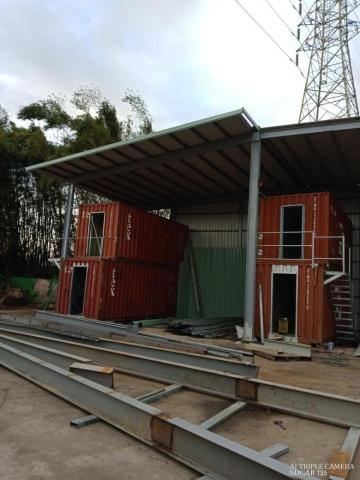 私友鐵工行 - 豆腐工廠加蓋以完成了三分之一