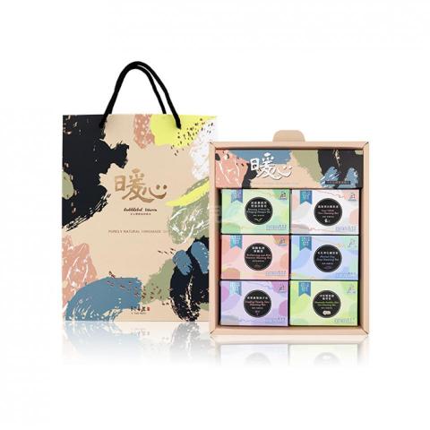 婕兒個人工作室 - 暖心禮盒(醫師皂6入)