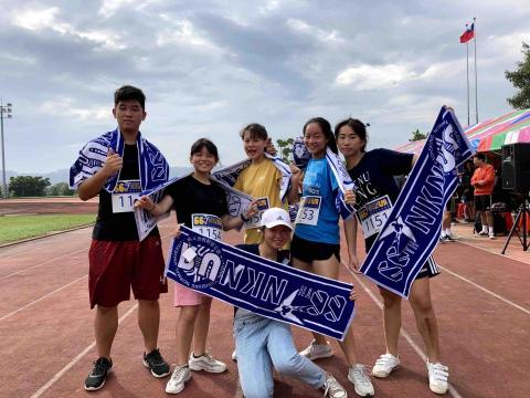簡詩容 - 參加校內馬拉松