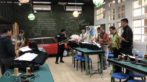 黃立維 Li-Wei Huang - 薩克斯風樂團教學紀錄