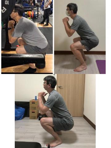 JB教練(哲斌) - 嚴重的駝背圓肩
經過課程改善 深蹲角度深度均大幅改善 JB教練(哲斌) - 嚴重的駝背圓肩
經過課程改善 深蹲角度深度均大幅改善