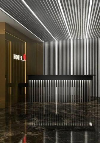 趙銘國際 - 商空鏡面牆與天花板工程