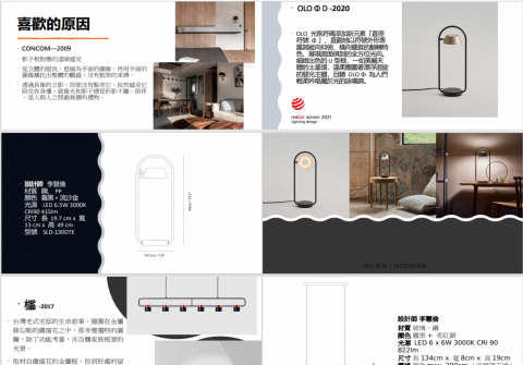 庭瑄 - 室內軟裝課程
燈具介紹作業