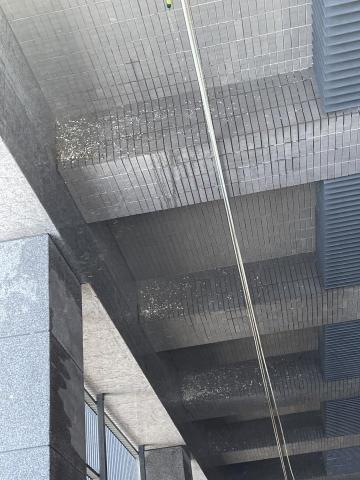 柏悦外牆工程行 - 外牆天井清洗前 柏悦外牆工程行 - 外牆天井清洗前