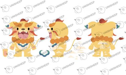 UNISHEEP  - 吉祥物設計