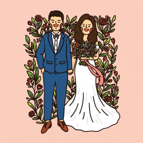 蕭婷予 - 電繪插畫-似顏繪-1 蕭婷予 - 電繪插畫-似顏繪-1