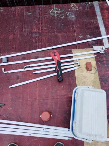 溢鑫水電工程 - 熱水管切割。