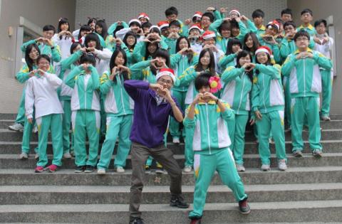 學習規劃師/高中物理 - 路竹高中學生合照