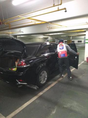 嘉澤滅鼠封堵防治工程 - 停車場汽車消毒 嘉澤滅鼠封堵防治工程 - 停車場汽車消毒