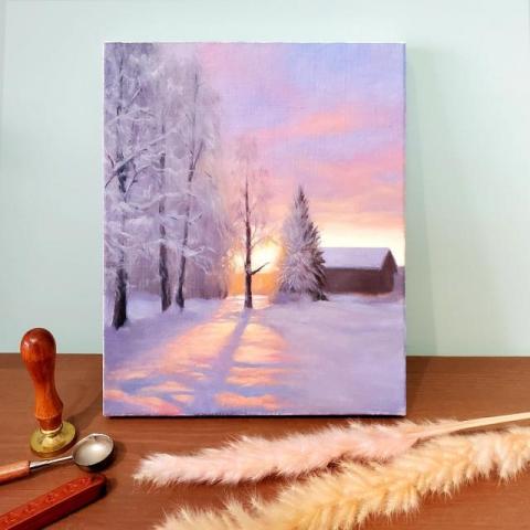 04 Art studio - 漫步油畫課程主題