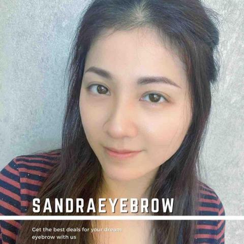 SANDRA半永久妝容 霧眉 - 
