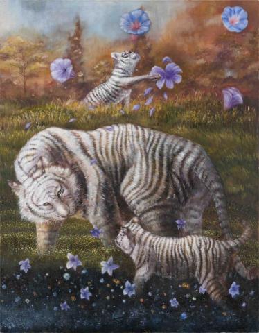 黃郁婷 - 高二時油畫