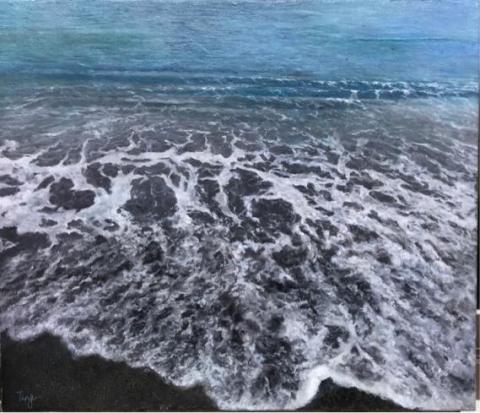 黃郁婷 - 大二時油畫