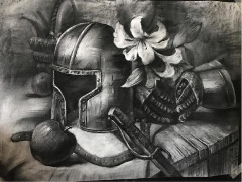 黃郁婷 - 高中考大學素描練習