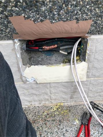 個人水電_阿志 - 台電活電連結施工