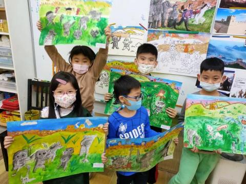 鐵獅畫畫工作室 - 課程