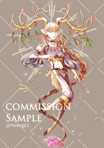 書暢藝術工作室   - 商業角色彩圖設計範例