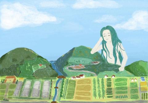 朱琪 - 蠟筆插畫設計