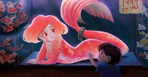 插畫師大魚 Ray Shen - 路邊的寶藏