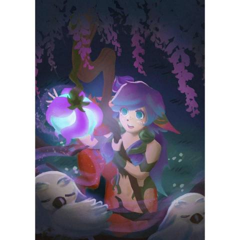 插畫師大魚 Ray Shen - Sleeping forest