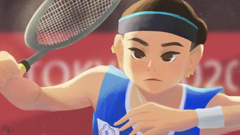 插畫師大魚 Ray Shen - 插畫創作-球后