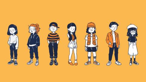 T毛 - Q版人物插畫