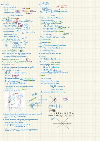 蔡老師 - 微積分課輔筆記