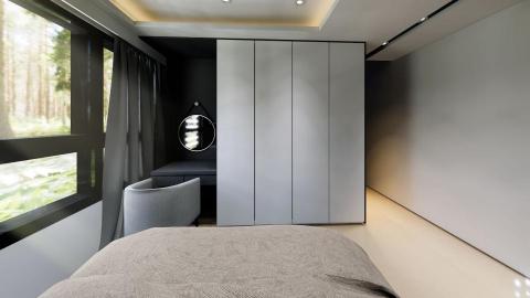 W design  - 主臥室擬真渲染圖