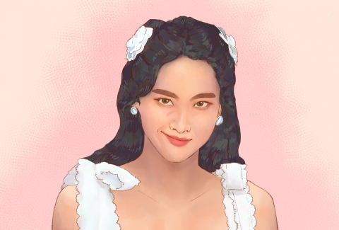 劉家威 - 厚塗人像 - oh my girl 祉呼