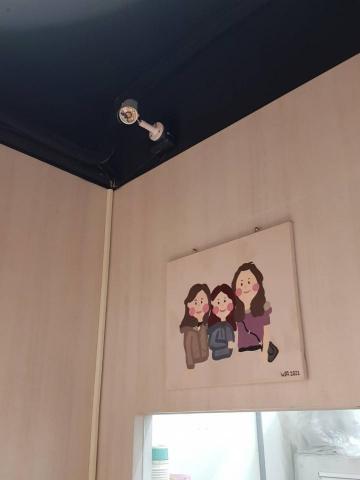 名昌監控 - 蘆洲室內200萬(防水盒配色轉壓條安裝)