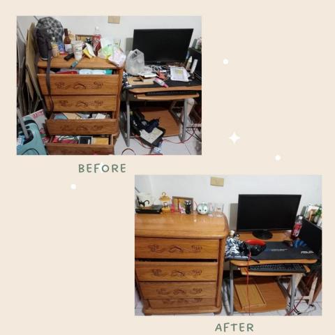 空間整理收納師 - 電腦桌整理