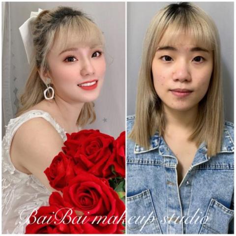 台中新秘白白 - 新娘造型