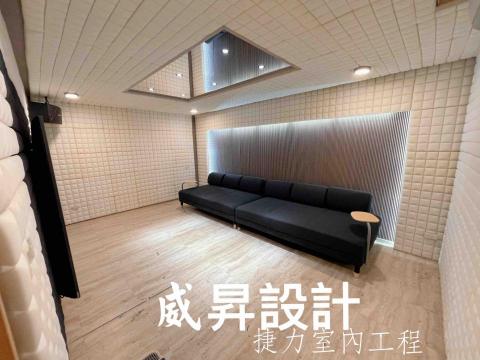 捷力國際事業股份有限公司 - 地下室伴唱KTV包廂搭建工程